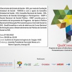 Saúde lança QualiConselhos - Convite / Imagem: Divulgação