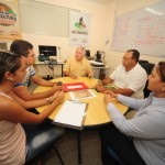 Produtores da Feira da Agricultura recebem orientações sobre certificação orgânica - O representante do Mapa