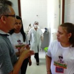 Secretária de Saúde Joélia Silva visita Hospital de São Cristóvão - Fotos: Ascom/SES