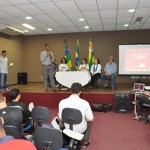 Secretária palestra em préconferência para juventude - Fotos: Eduardo Almeida/Sedurb