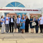 Procuradores visitam Centro Educacional Vitória de Santa Maria  - Fotos: Eugênio Barreto/Seed