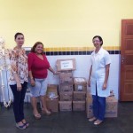 Banco de Leite recebe doações de escola particular - Fotos: Ascom/SES