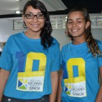 Hemose recebe doadores do Instituto Luciano Barreto Júnior - As jovens Priscilla e Joice integram o Conectando com a Vida do ILBJ / Fotos: Ascom/FSPH