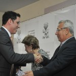 Jackson empossa Fábio Mitidieri na Setrab e Lauro Seixas no Ipesaúde - Fotos: Marcos Rodrigues/ASN