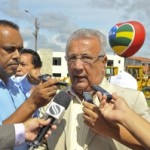 CONVITE  Jackson e ministro da Integração visitam Barragem de Xingó  - Foto: Marcos Rodrigues/ASN