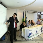 Saumíneo apresenta na CDL números e perspectivas da economia sergipana - Fotos: Vieira Neto/Sedetec