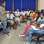 em Aracaju  - Alunos aprendem mais sobre herança da cultura afro (Fotos: Fabiana Costa/Secult)