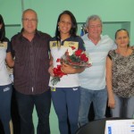 Secretário de Esporte e Lazer homenageia as campeãs mundiais de vôlei de praia -