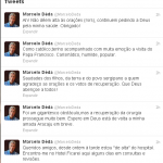 Marcelo Déda recebe alta do hospital SírioLibanês - Déda  informou que está num hotel e permanece em São Paulo para consultas e revisões