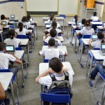 Alunos e professores de Simão Dias e Poço Verde comemoram reforma de escolas - Fotos: Eugênio Barreto – Ascom/Educação