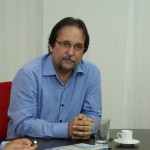 Secretário da Semarh convida Sedetec a participar da elaboração do plano das bacias estaduais de SE - Fotos: Vieira Neto/Sedetec