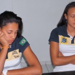 Secretário de Esporte e Lazer homenageia as campeãs mundiais de vôlei de praia -