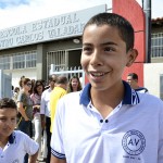 Alunos e professores de Simão Dias e Poço Verde comemoram reforma de escolas - Fotos: Eugênio Barreto – Ascom/Educação