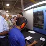 Jackson inaugura Clínica de Saúde e visita fábrica Metalplástico - Jackson Barreto aproveitou para visitar a Metalplástico