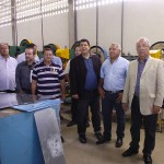 Jackson inaugura Clínica de Saúde e visita fábrica Metalplástico - Jackson Barreto aproveitou para visitar a Metalplástico