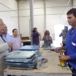 Jackson inaugura Clínica de Saúde e visita fábrica Metalplástico - Jackson Barreto aproveitou para visitar a Metalplástico