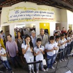 Jackson inaugura reforma de escola e entrega laptops a estudantes em Simão Dias - Entrega da reforma da Escola Estadual Aristeu Carlos Valadares (Fotos: Marcelle Cristinne/ASN)