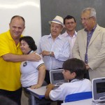 Jackson inaugura reforma de escola e entrega laptops a estudantes em Simão Dias - Entrega da reforma da Escola Estadual Aristeu Carlos Valadares (Fotos: Marcelle Cristinne/ASN)