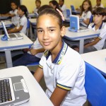 Jackson inaugura reforma de escola e entrega laptops a estudantes em Simão Dias - Entrega da reforma da Escola Estadual Aristeu Carlos Valadares (Fotos: Marcelle Cristinne/ASN)