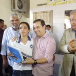 Jackson inaugura reforma de escola e entrega laptops a estudantes em Simão Dias - Entrega da reforma da Escola Estadual Aristeu Carlos Valadares (Fotos: Marcelle Cristinne/ASN)