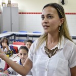 Alunos e professores de Simão Dias e Poço Verde comemoram reforma de escolas - Fotos: Eugênio Barreto – Ascom/Educação