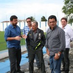 Secretário Valmor Barbosa visita estádio do Confiança  -