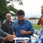 Secretário Valmor Barbosa visita estádio do Confiança  -