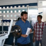 Secretário Valmor Barbosa visita estádio do Confiança  -