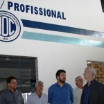 Secretário Valmor Barbosa visita estádio do Confiança  -