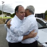 Jackson e ministro da Integração visitam perímetro irrigado JacaréCurituba  - O governador em exercício