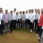 Jackson e ministro da Integração visitam perímetro irrigado JacaréCurituba  - O governador em exercício