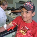 Doação do grupo Aquidabã Sangue Bom encerra campanha junina do Hemose - Fotos: Ascom/FSPH