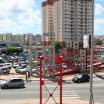 Avenida Tancredo Neves será interditada para implantação de passarela  - Fotos: Ascom/Seinfra