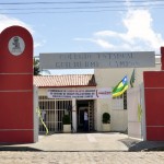 Governo entrega escolas reformadas em Simão Dias e Poço Verde - Escola Estadual Fausto Cardoso em Simão Dias durante reforma