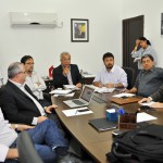 Jackson discute celeridade nas ações do Proinveste com secretários  - Fotos: Marcos Rodrigues/ASN