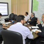 Jackson discute celeridade nas ações do Proinveste com secretários  - Fotos: Marcos Rodrigues/ASN
