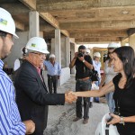 Jackson visita obras do Espaço Zé Peixe  -