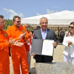 Jackson destaca importância da Petrobras durante comemorações dos 50 anos da descoberta de petróleo em SE -