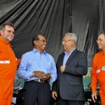 Jackson destaca importância da Petrobras durante comemorações dos 50 anos da descoberta de petróleo em SE -