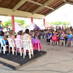 Maria Teles participa do 8° encontro de Mulheres de Nossa Senhora do Socorro -