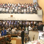 Alunos da rede estadual participam do projeto Parlamentar por um dia na Assembleia - Fotos: José Santana Filho/Seed