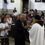 Jackson participa de missa em Ação de Graças na paróquia Santo Antônio   -