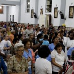 Jackson participa de missa em Ação de Graças na paróquia Santo Antônio   -