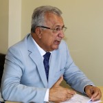 Jackson Barreto pede à Infraero rapidez à licitação do Aeroporto de Aracaju - Jackson Barreto e o presidente da Infraero