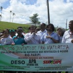 Rio Paripe em Indiaroba ganha novas mudas no entorno de suas margens  -