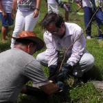 Rio Paripe em Indiaroba ganha novas mudas no entorno de suas margens  -