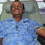 Doação de sangue de moradores de Umbaúba encerra campanhas de julho - A doadora
