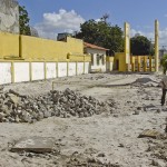 Jackson Barreto visita obra do Batistão -