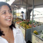 Educação comemora o Dia dos Pais com a Feira da Agricultura Familiar e Digestivo Cultural - Ana Lúcia Muffareg Silva é servidora da Seed e trabalha com artesanato