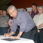 Itabaiana comemora reforma do Colégio Estadual Murilo Braga - A aluna Andresa Dantas